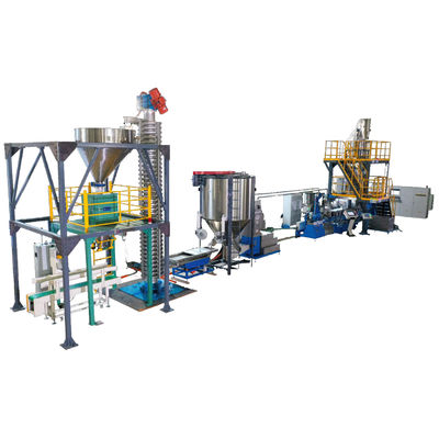 το άμυλο 1000kg/h PLA PBAT γέμισε τη βιο πλαστική γραμμή σύνθεσης