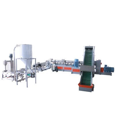 LDPE BOPP πλαστική ταινία τη μηχανή τρία που ενσωματώνεται που ανακυκλώνει Pelletizing η γραμμή