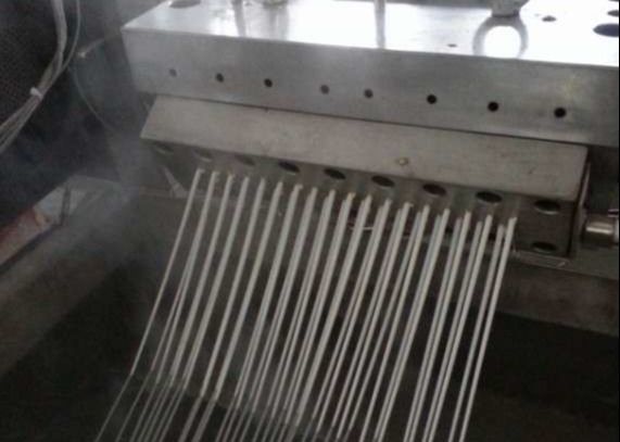 Μονής βίδας Pelletizing μηχανή για HDPE 1