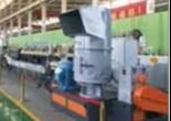 Τρία ενσωματωμένα μηχανή 500KG Χ PA66 Pelletizing η μηχανή