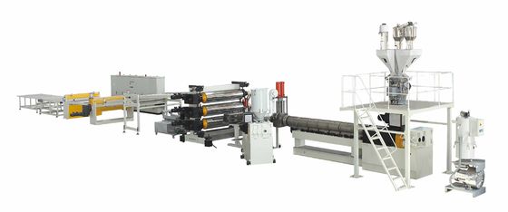 Φύλλο PC PMMA 550KGH και μηχανή εξώθησης πιάτων