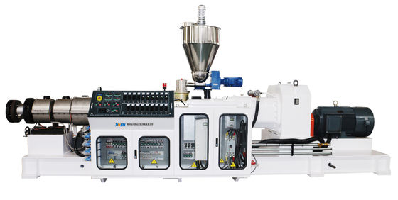 Αντίθετη κωνική δίδυμη βίδα PVC JWELL Pelletizing Granulator μηχανών