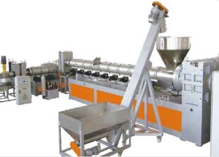 Ενιαίο πλαστικό βιδών Pelletizing η μηχανή ανακύκλωσης για το στερεό πλαστικό