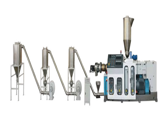 Αντίθετη παράλληλη δίδυμη βίδα PVC JWELL Pelletizing η μηχανή
