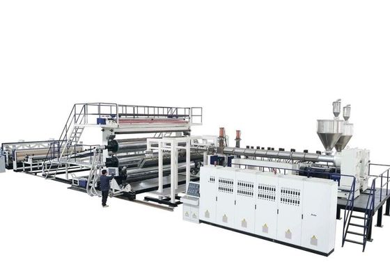 αδιάβροχες γραμμές εξώθησης φύλλων PVC PE TPO EVA 8m Geomembrane