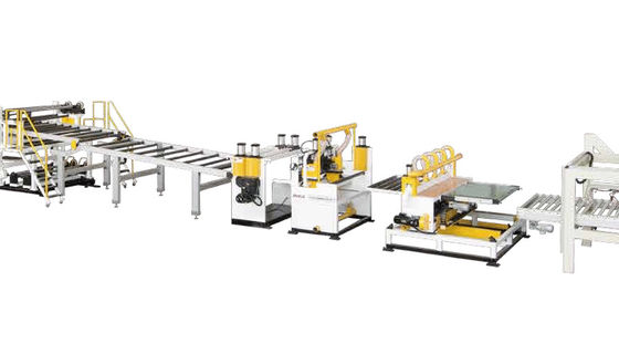 Πλαστικό πιάτο γραμμών εξώθησης φύλλων PVC ABS PC PMMA GPPS JWELL που κατασκευάζει τη μηχανή