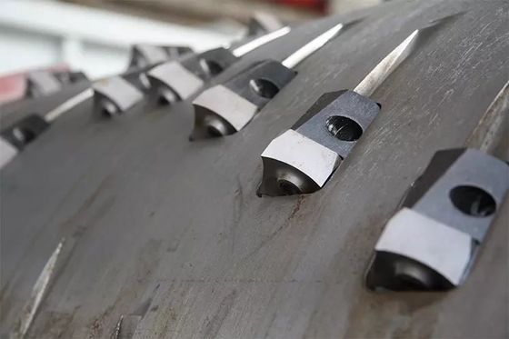 1000kg Hdpe Χ καταστροφέας εγγράφων σωλήνων