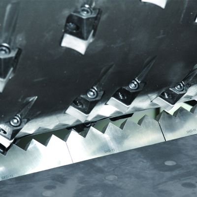 JWELL 1000kg/h αποβλήτων πλαστικός ανακύκλωσης βαρύς ισχυρός καταστροφέας εγγράφων άξονων μηχανών ενιαίος