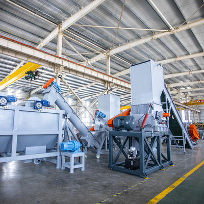 Μπουκάλια CE 2000kg/H PET JWELL που συντρίβουν το πλυντήριο με τη συλλογή φυσήγματος