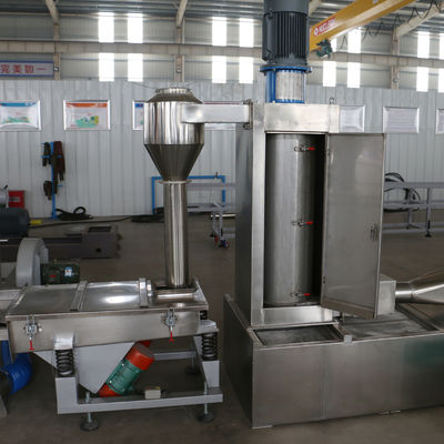 Ενιαίο πλαστικό βιδών PC ABS JWELL Pelletizing η μηχανή ανακύκλωσης με τη δροσίζοντας μονάδα