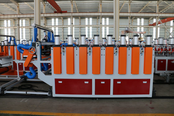 Διπλή βίδα 550kg/H γραμμών εξώθησης πινάκων PVC WPC 1220MM