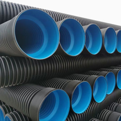 HDPE PP διπλοτειχισμένος ζαρωμένος σωλήνας PVC που κατασκευάζει τη μηχανή εξώθησης σωλήνων Dwc μηχανών