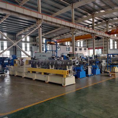 το άμυλο 1000kg/h PLA PBAT γέμισε τη βιο πλαστική γραμμή σύνθεσης