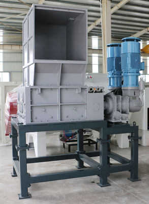 HDPE μπλε αφρισμένο τύμπανο εμπορευματοκιβώτιο τέσσερα πλαστικός καταστροφέας εγγράφων ανακύκλωσης άξονα άξονων