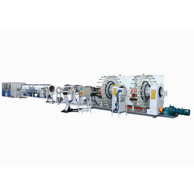 HDPE ενισχυμένη μηχανή εξώθησης σωλήνων χαλύβδινων συρμάτων πλαίσιο